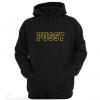 Pussy Logo Hoodie Black