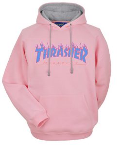 Thrasher Magazine Pink Hoodie