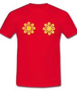 Twin Sun Flower T Shirt