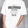 Unleashed Tour Date T shirt