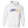 Youth Colorful Font Hoodie