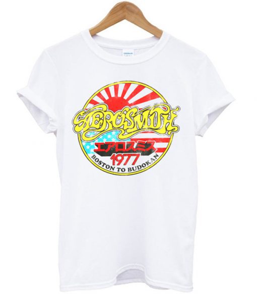 Aerosmith 1977 Boston to Budokan T-shirt