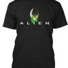 Alien Graphic Black T Shirt