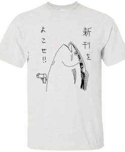 Harajuku Fish Japanese T Shirt