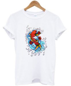 Koi Graphic T Shirt