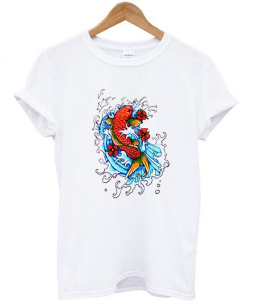 Koi Graphic T Shirt