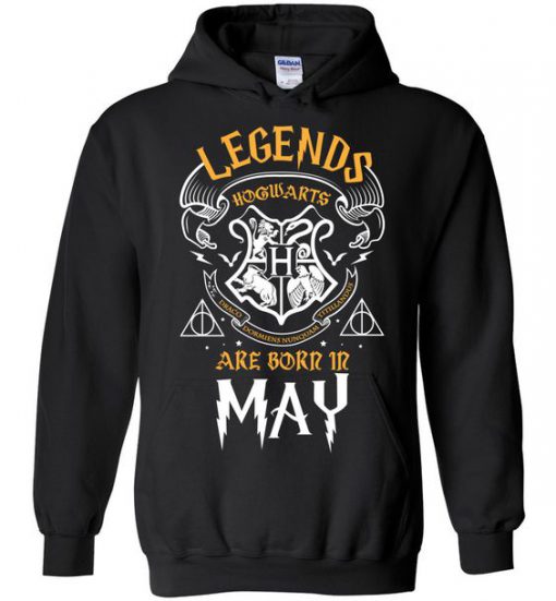 Legends Are Born In May Unisex Hoodie