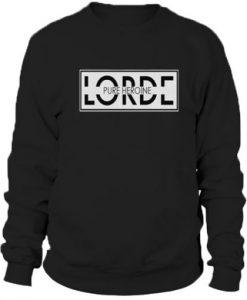 Lorde Pure Heroine Sweatshirt