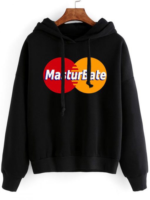 Masturbate Mastercard Hoodie