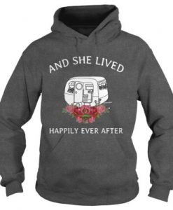 and she lived happily ever after hoodie