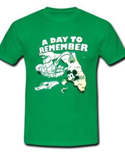 A Day To Remember Green T Shirt