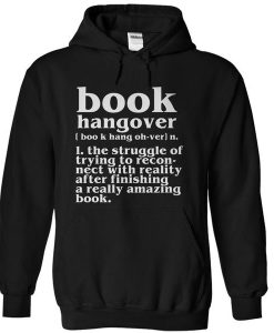 Book Hangover Hoodie Black