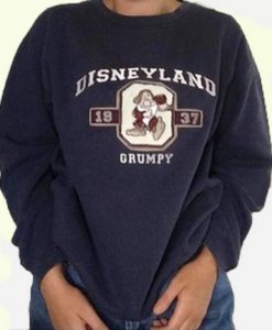 Disneyland Grumpy 1937 Sweatshirtt