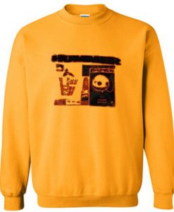 Hummer Graphic Sweatshirt Yellow