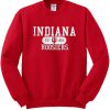 Indiena Hoosiers Red Sweater