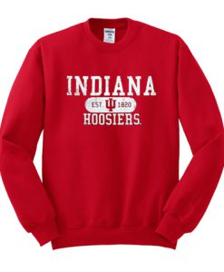 Indiena Hoosiers Red Sweater