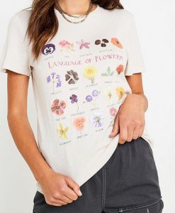Language of Flowers Graphic T Shirt