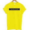 Never Ever Logo T shirt yellow