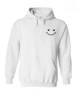 Smile Weekend Pocket Logo Hoodie