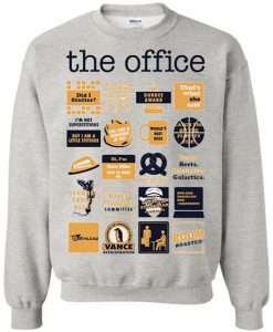 The Office Quote Mash Up Funny Sweatshirt