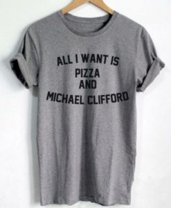 All I Want Is Pizza And Michael Clifford Shirt
