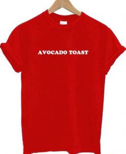 Avocado Toast Letter T Shirt