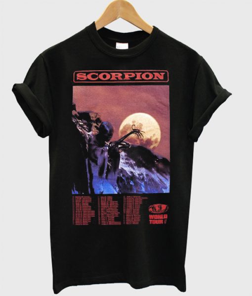 Drake Scorpion World Tour T-shirt