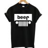 Jeep on Beer Funny Graphic Tee