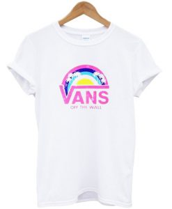 Vans Wall Rainbow Graphic T Shirt