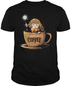 Harry Potter Accio Coffee T-shirt