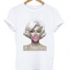 Marilyn Monroe Bubble Gum T Shirt