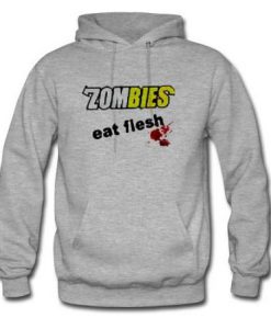 Zombie Eat Flesh Graphic Hoodie