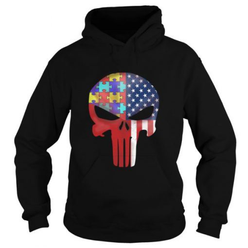 American Skull Hoodie