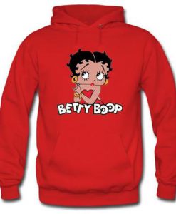 Betty Boop Red Hoodie