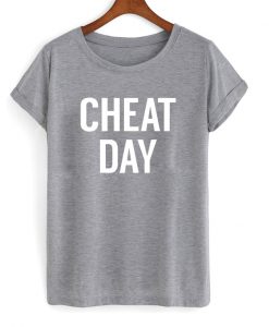 Cheat Day Font T Shirt