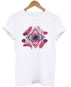 Feathers Graphic T Shirt
