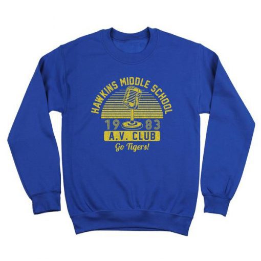 Hawkins Middle School Go Tigers Sweatshirt