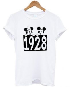 Mickey Minnie 1928 Graphic T Shirt