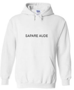 Sapare Aude Logo Hoodie