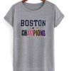 boston city of champion t shirt