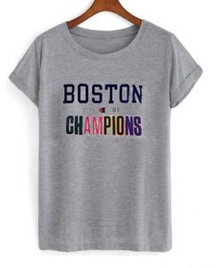 boston city of champion t shirt