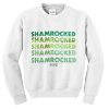 shamrocked crewneck sweatshirt