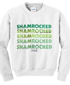 shamrocked crewneck sweatshirt