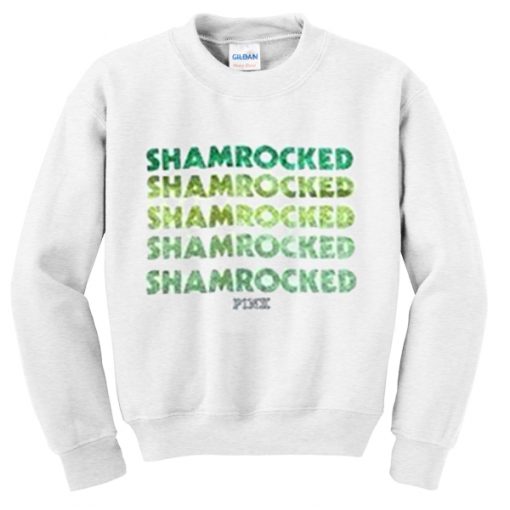 shamrocked crewneck sweatshirt