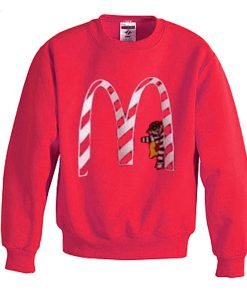 vintage mc donald’s christmas sweatshirt