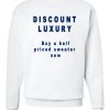 Discount Luxury Sweatshirt