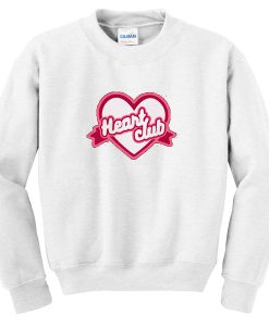 Heart Club Luv Logo Sweatshirt