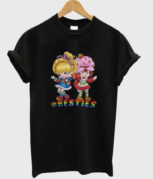 Rainbow Brite Strawberry Shortcake Besties T-Shirt