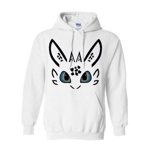 Toothless Dragon White Hoodie