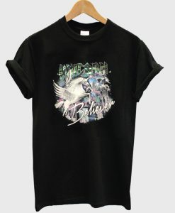 Unicorn Believer Graphic T Shirt